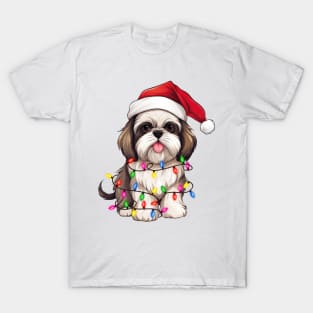 Christmas Shih Tzu T-Shirt
